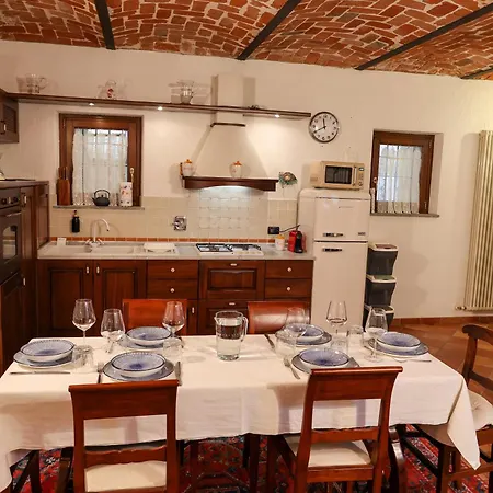 Apartmán La Tana Del Tasso - Authentic Monferrato House - Ac, Wifi, Garden, Bbq CastellʼAlfero