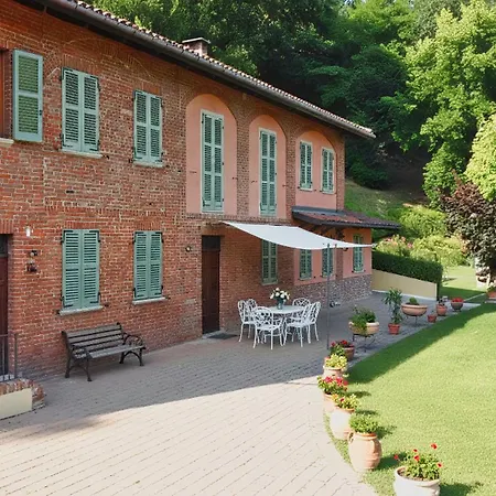 アパート Casa Per 6 Con Ac Nel Del Monferrato, Giardino E Barbecue *