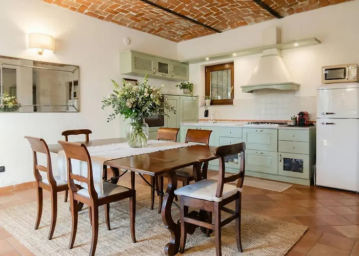 Apartament La Tana Del Tasso - Authentic Monferrato House - Ac, Wifi, Garden, Bbq *
